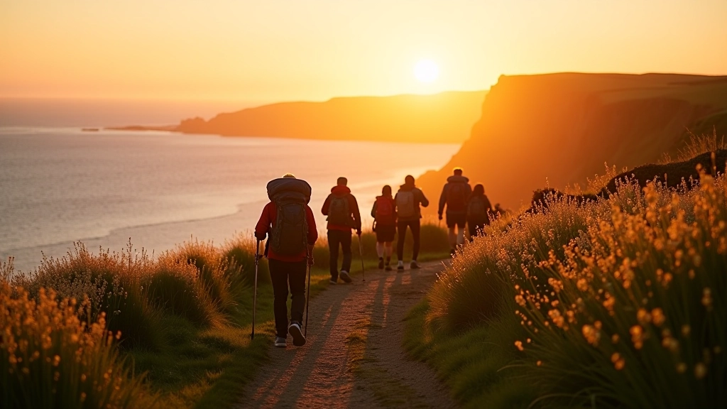 Group walking britford trail